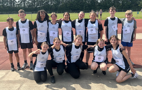 Photo of the Year 7 athletics team