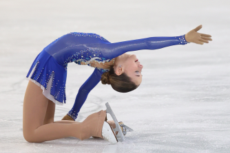 Photo of Isla skating