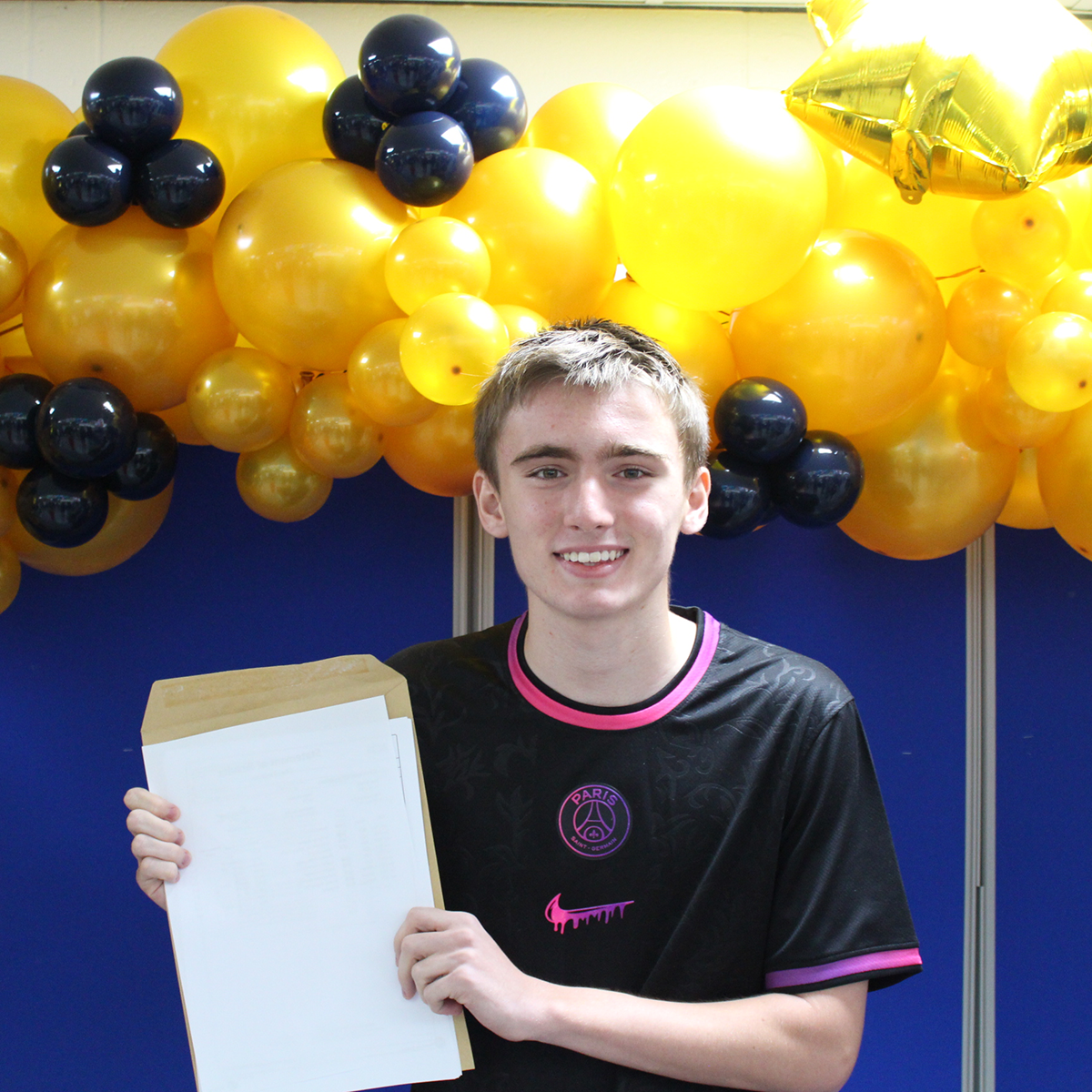 Students collecting exam results